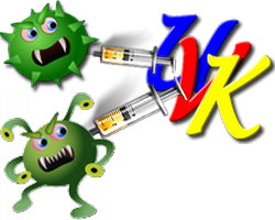 UVK Virus infection logo