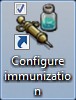 Configure immunization shortcut