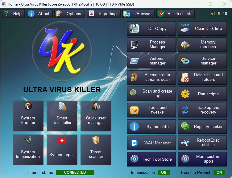 UVK - Ultra Virus Killer